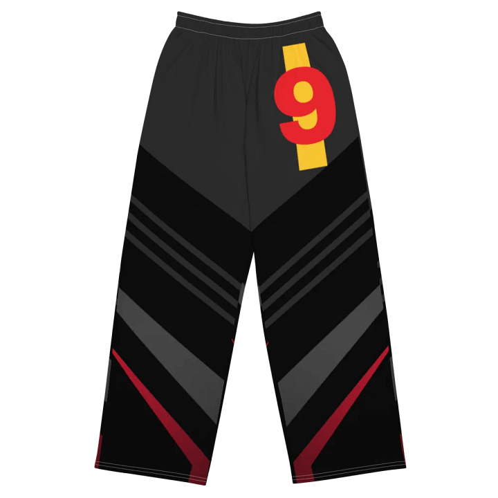 'No. 9' Diagonal Stripes Unisex Lounge Pant product image (2)