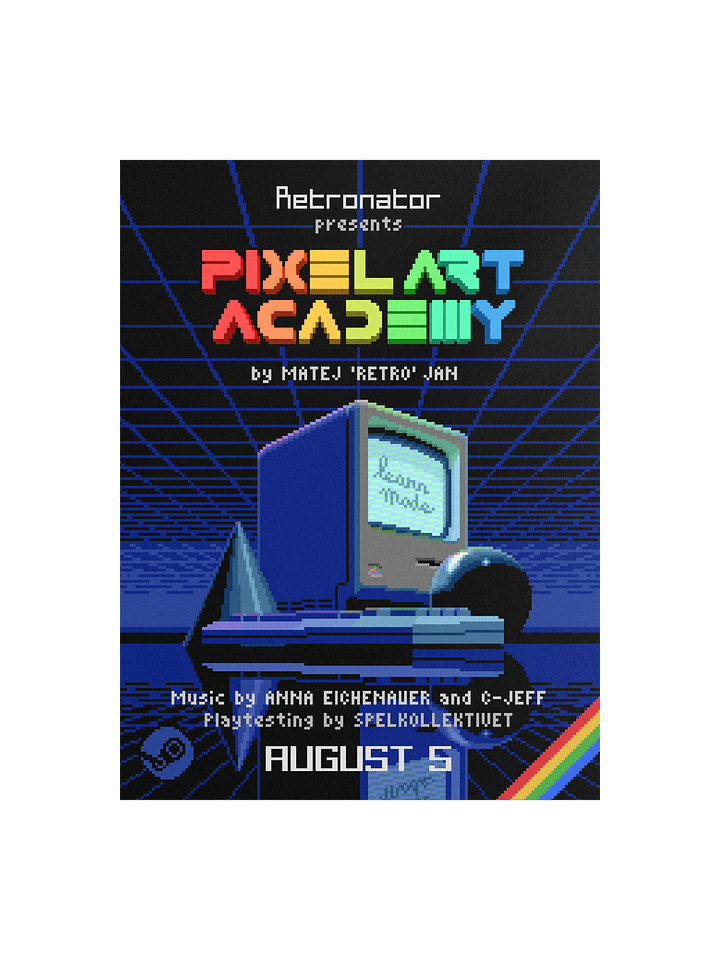 Pixel Art Academy: Learn Mode Launch Poster product image (1)