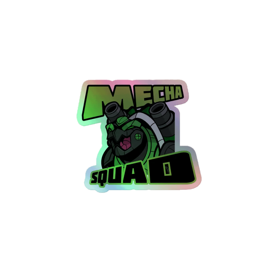 Mecha Squad Holo Sticker product image (1)