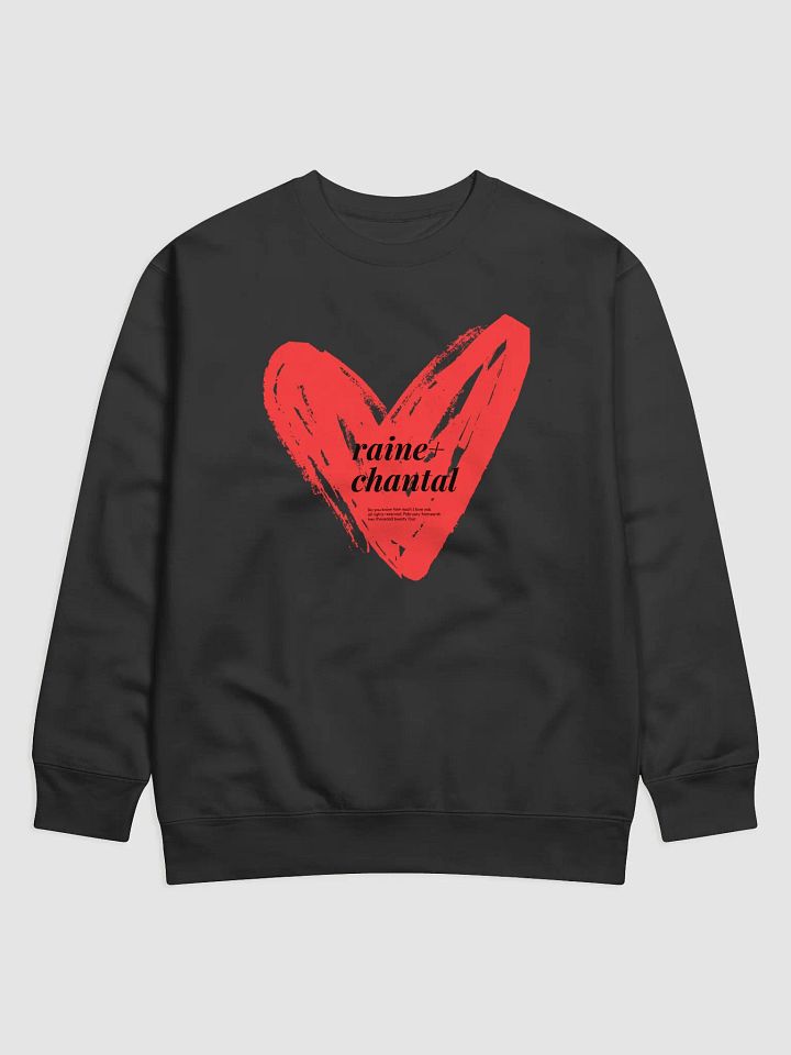 VDAY RAINE + CHANTAL HEART SWEATSHIRT product image (5)