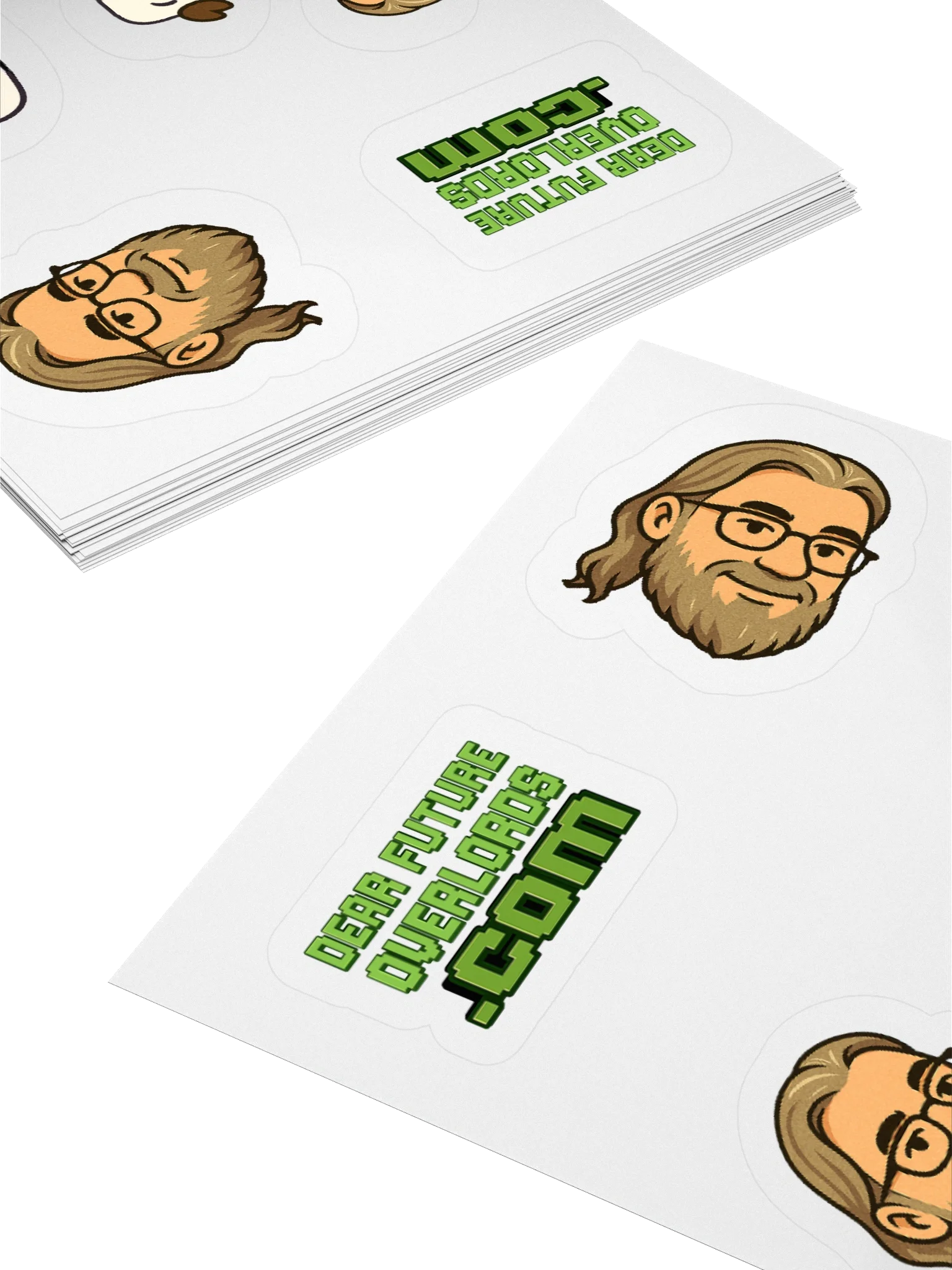 Dear Future Overlords Stickers product image (12)