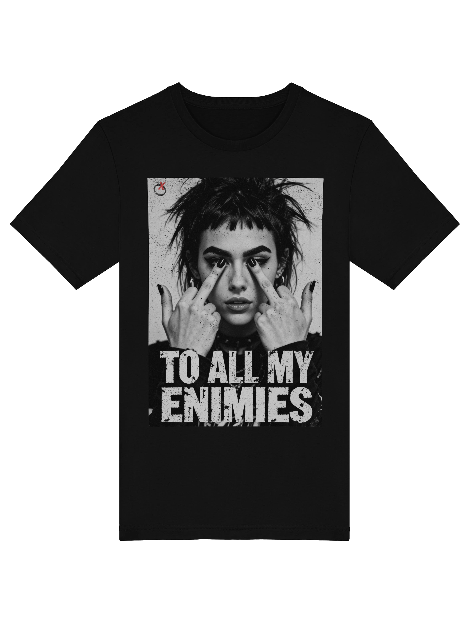 To all my enimies alt graphic tee product image (43)