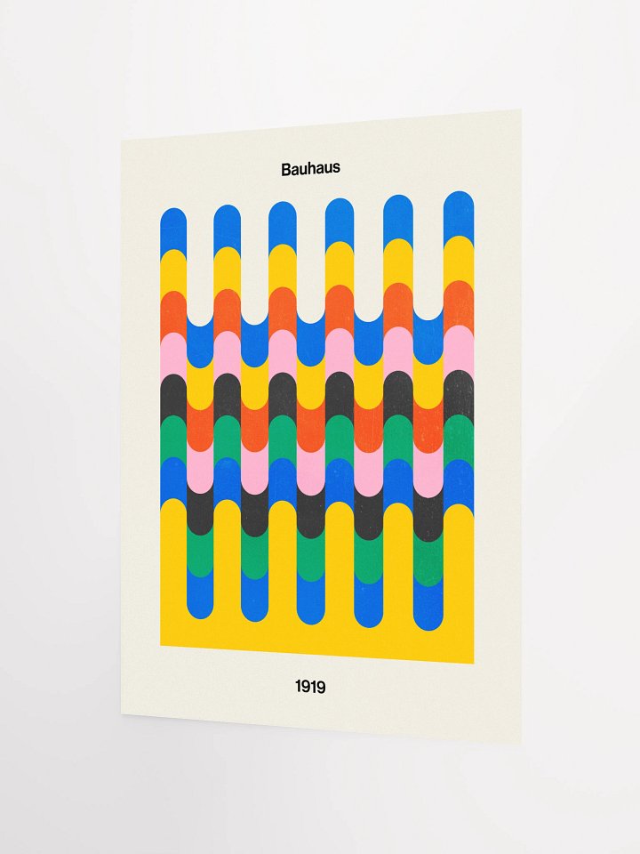 Alignment: Bauhaus 1919 Exhibition 04 Poster Art Print product image (9)