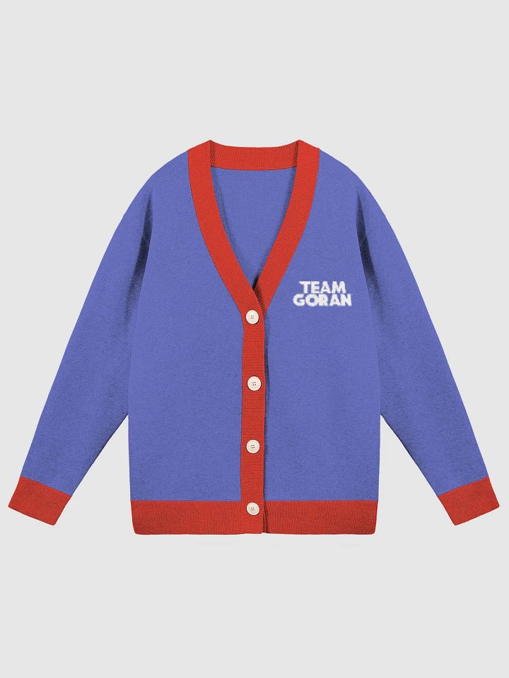 Blue & Red Team Goran Cardigan product image (3)