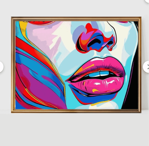 Lips Of Colour Wall Art product image (1)