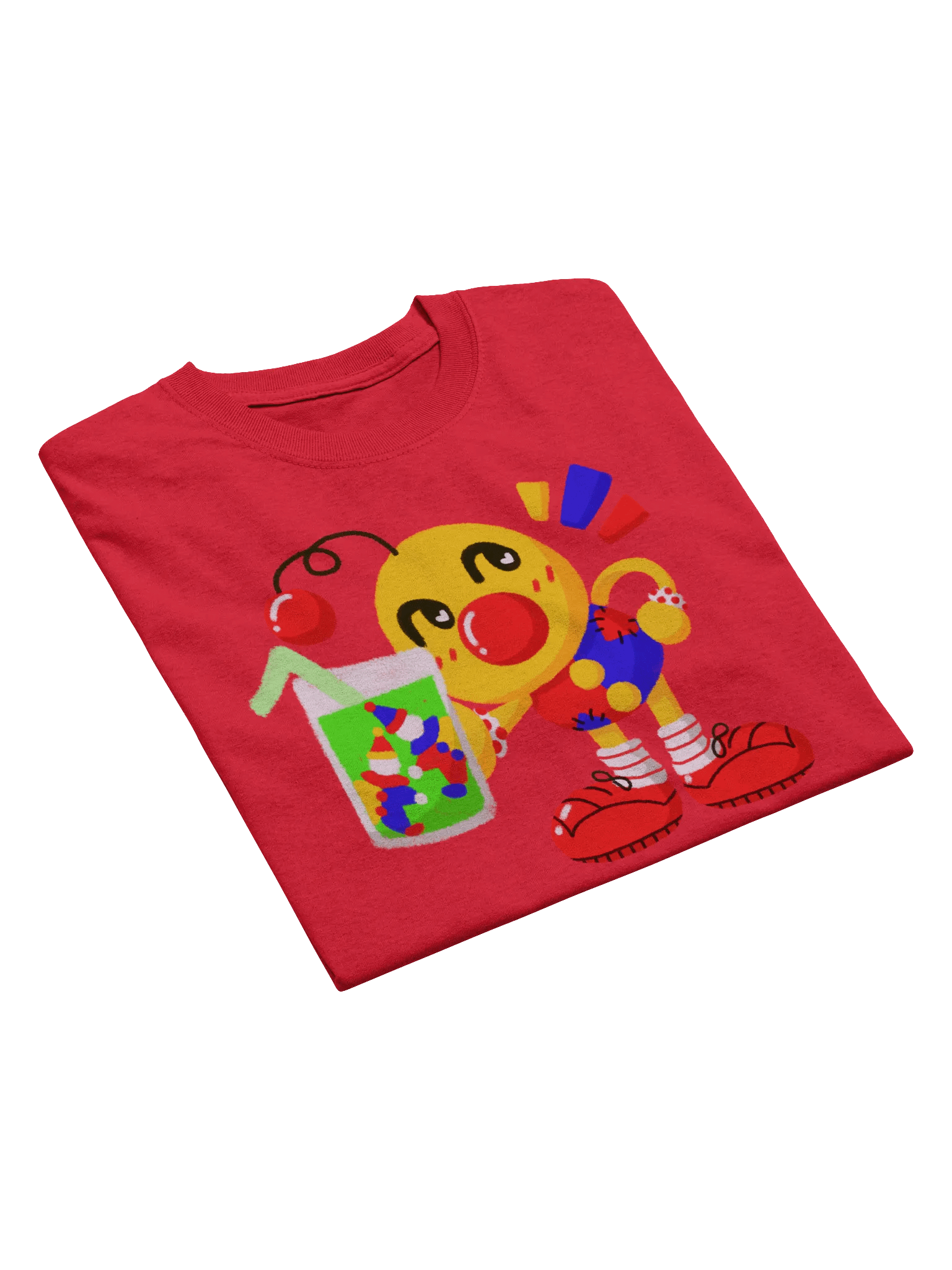 Boyoyoing Clown Soda Hearts Unisex T-Shirt product image (15)
