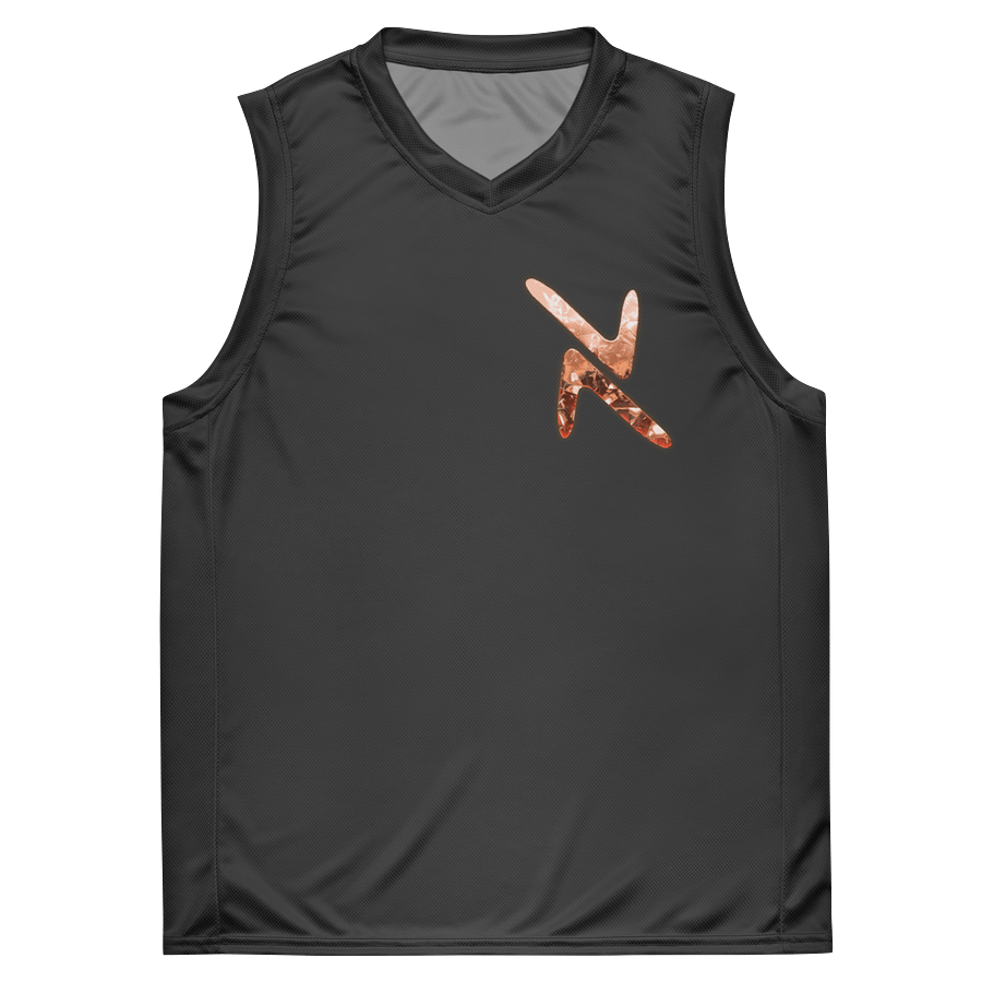 xNeeyah logo grey tank top product image (2)