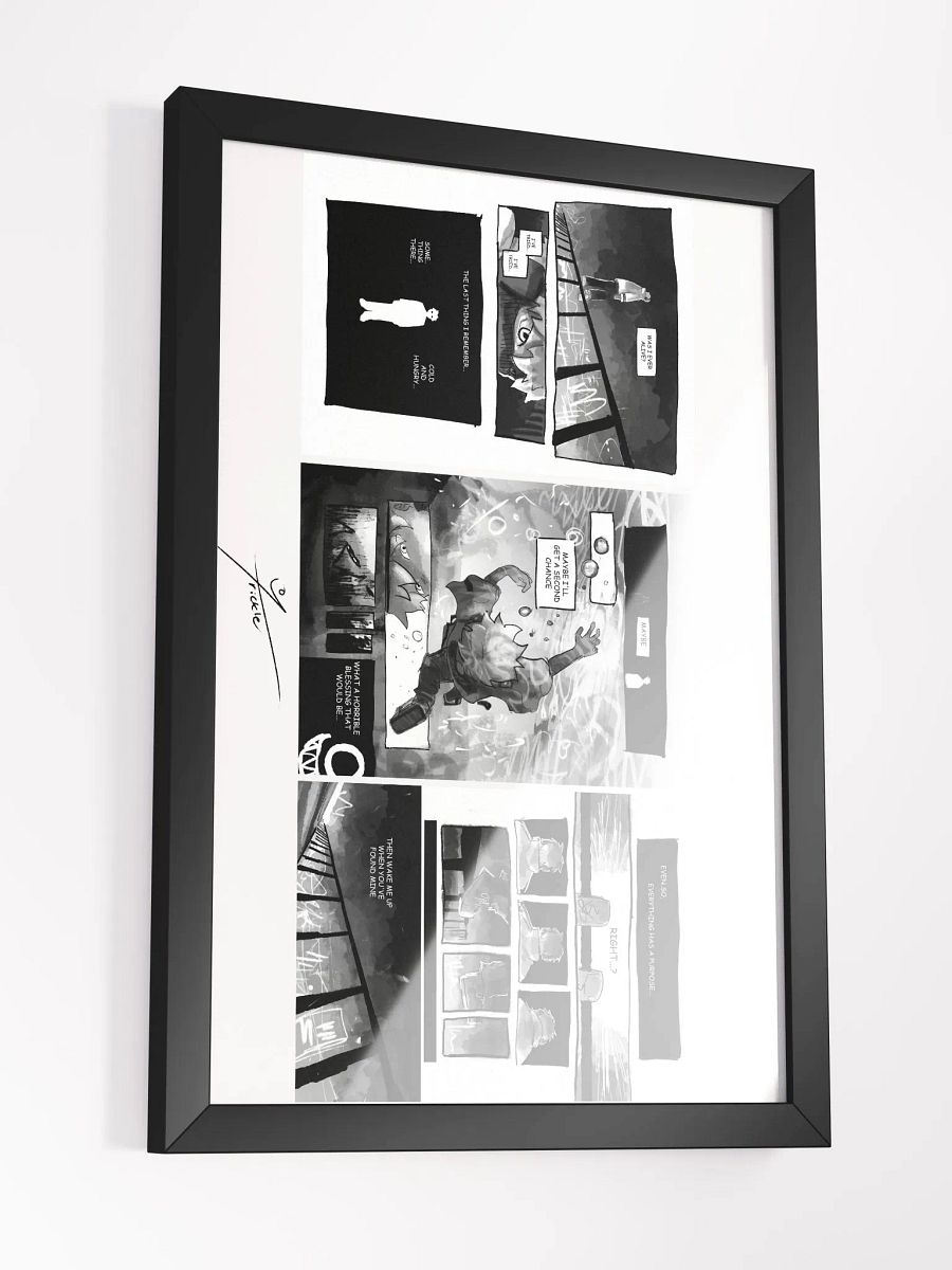 Signed + Framed Omamori Manga Panels product image (3)