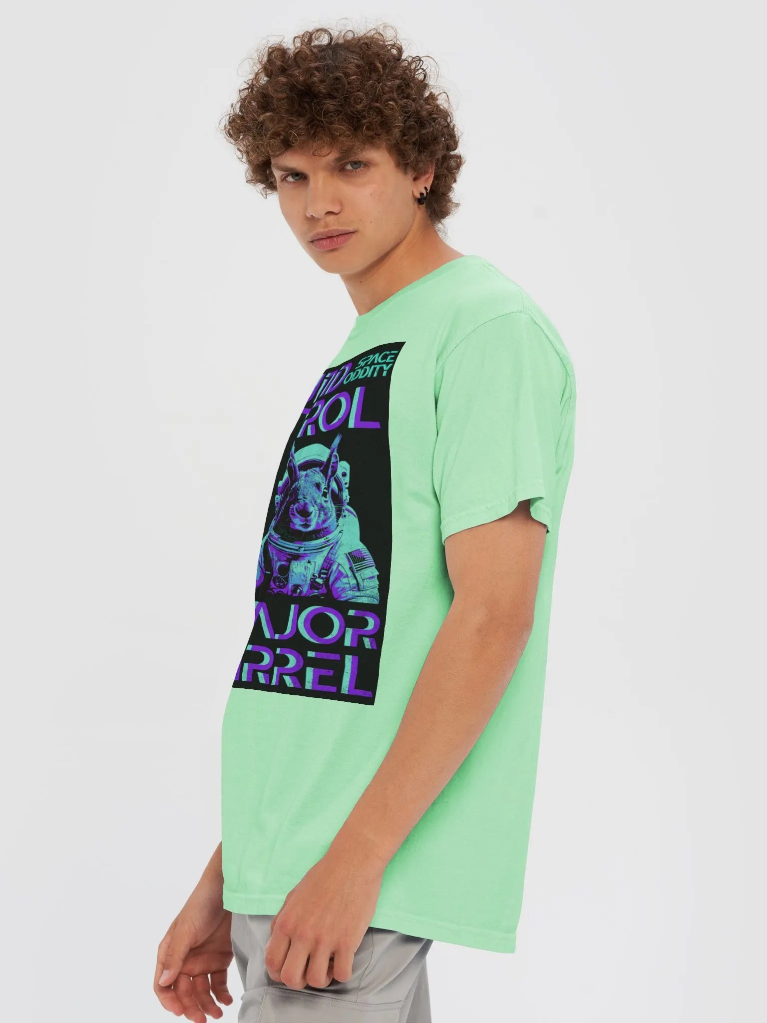 Major Squirrel Space Oddity T-Shirt product image (6)