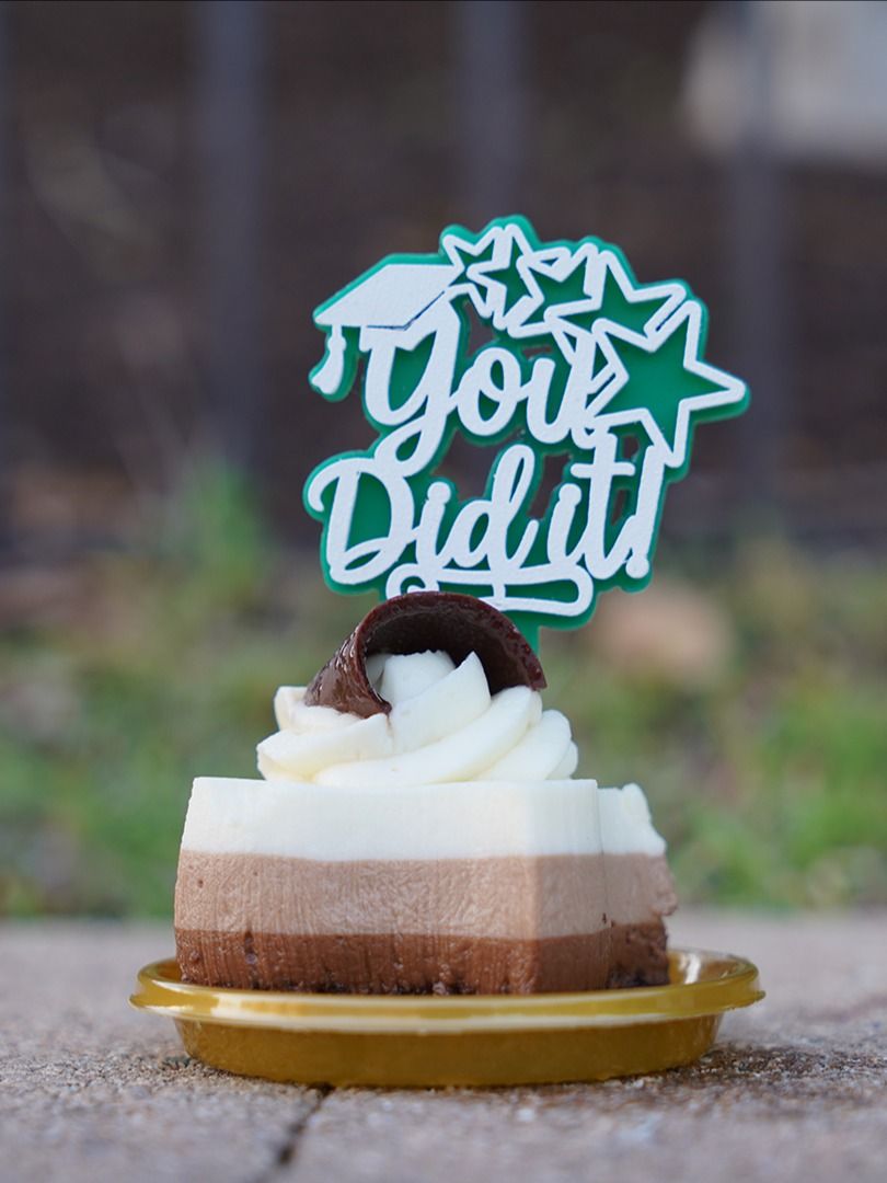 You Did It! - Graduation Topper - Laser Cut Design File product image (7)