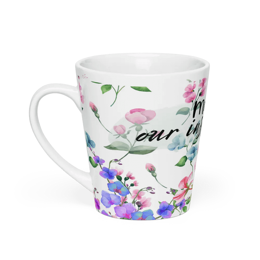 Inspiration Blooms Latte Mug mothersday gift for moms wife daughter friend product image (1)