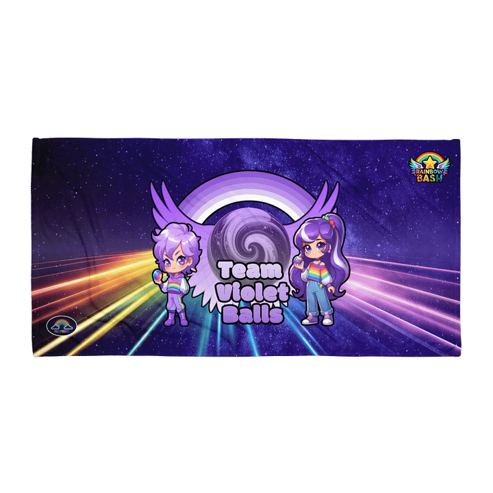Team Violet Balls Towelie product image (1)