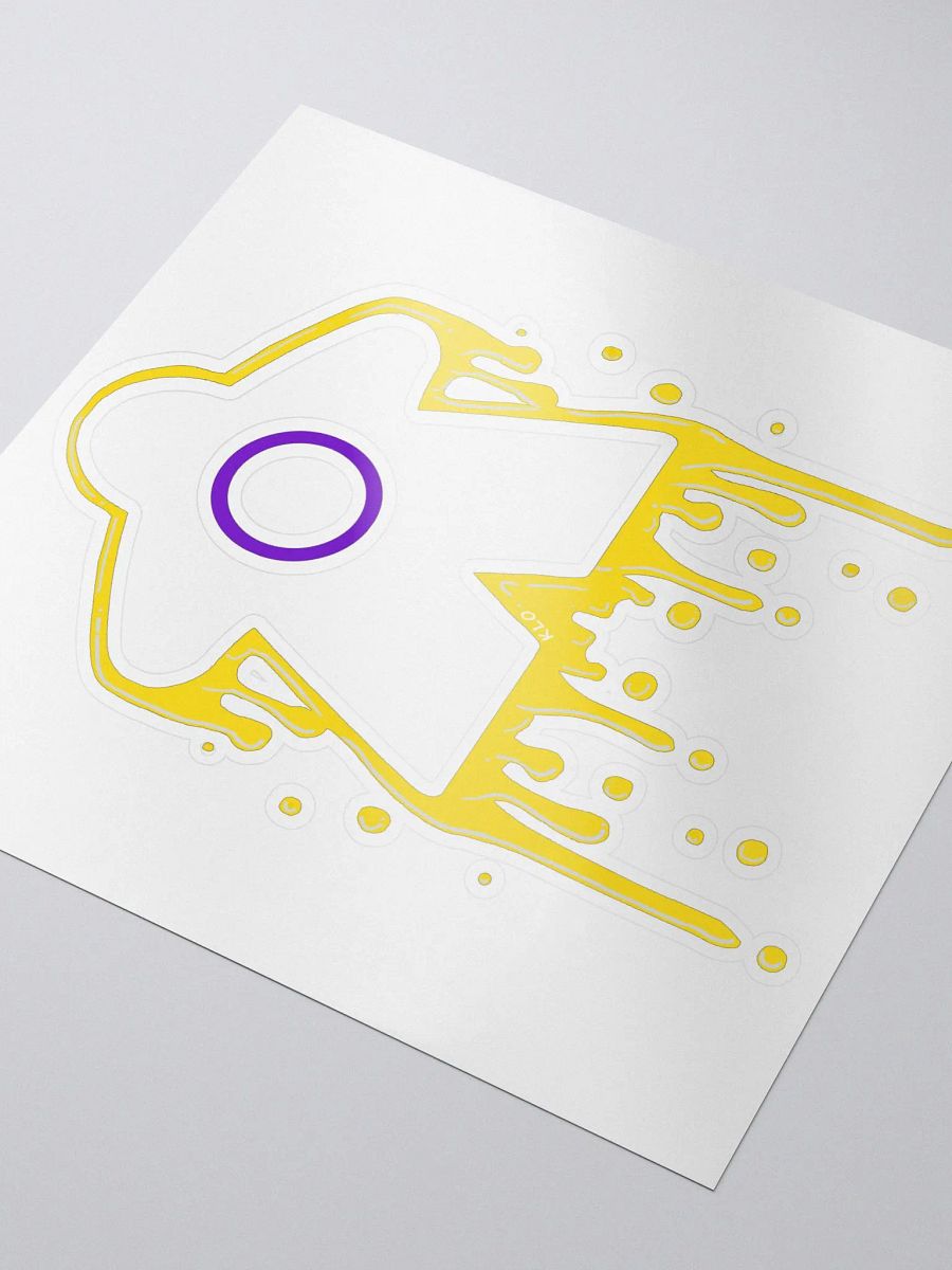 Drippy Intersex Pride Meeple Sticker product image (3)
