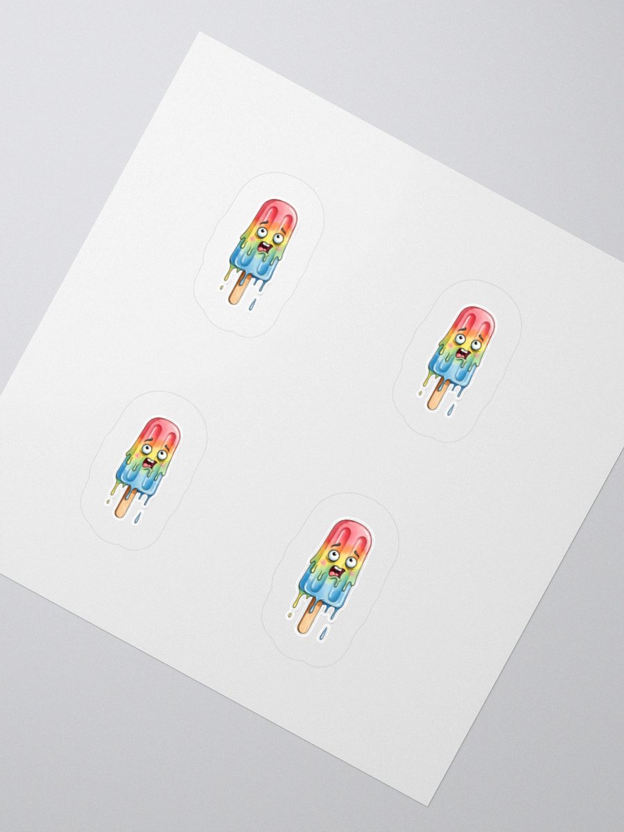 Whimsical Popsicle Faces Sticker Set product image (5)