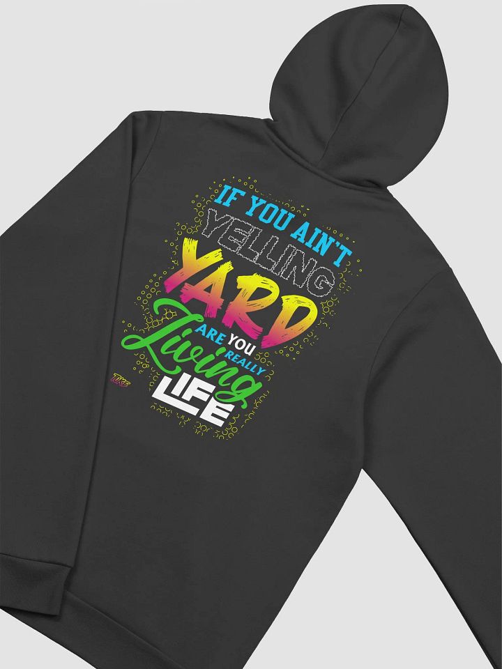 Just Yell Yard Hoodie (White Strings) product image (1)