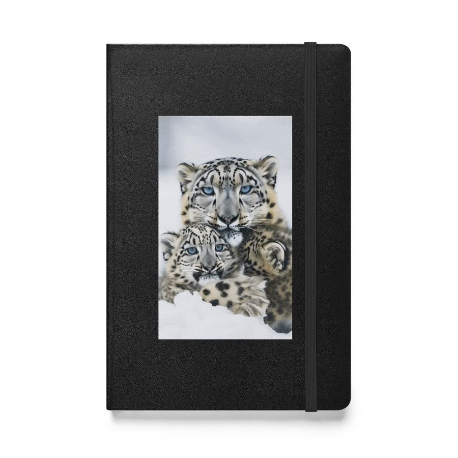 Snow Leopard Hardcover Journal product image (1)