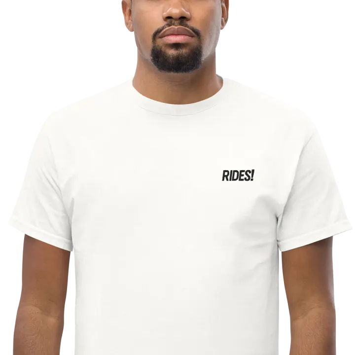 RIDES Plain Tee (White) product image (1)