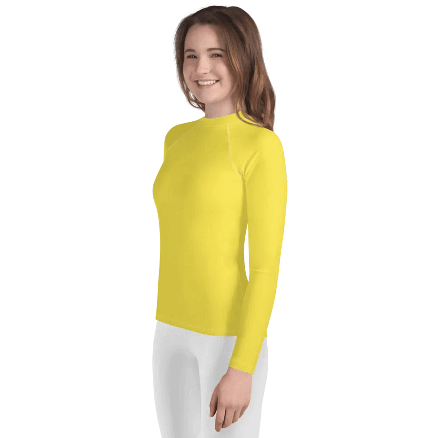 Yellow Kids Long Sleeve Shirt product image (3)