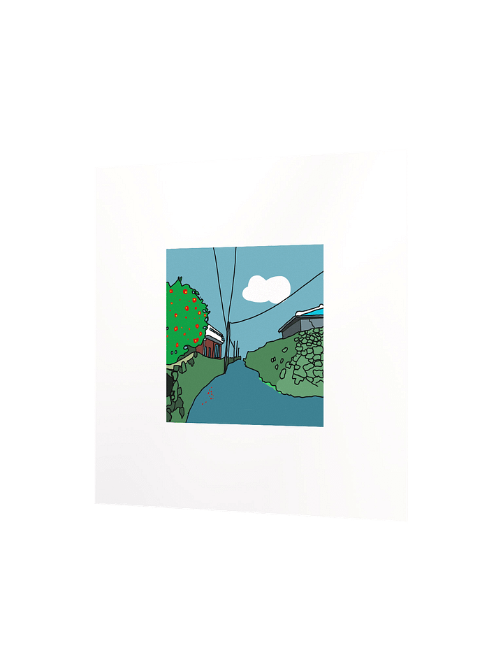 Jeju Island Art Poster- Village product image (2)