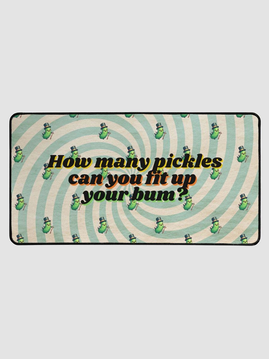 WallaKoalas how many pickles? Desk Mat product image (1)