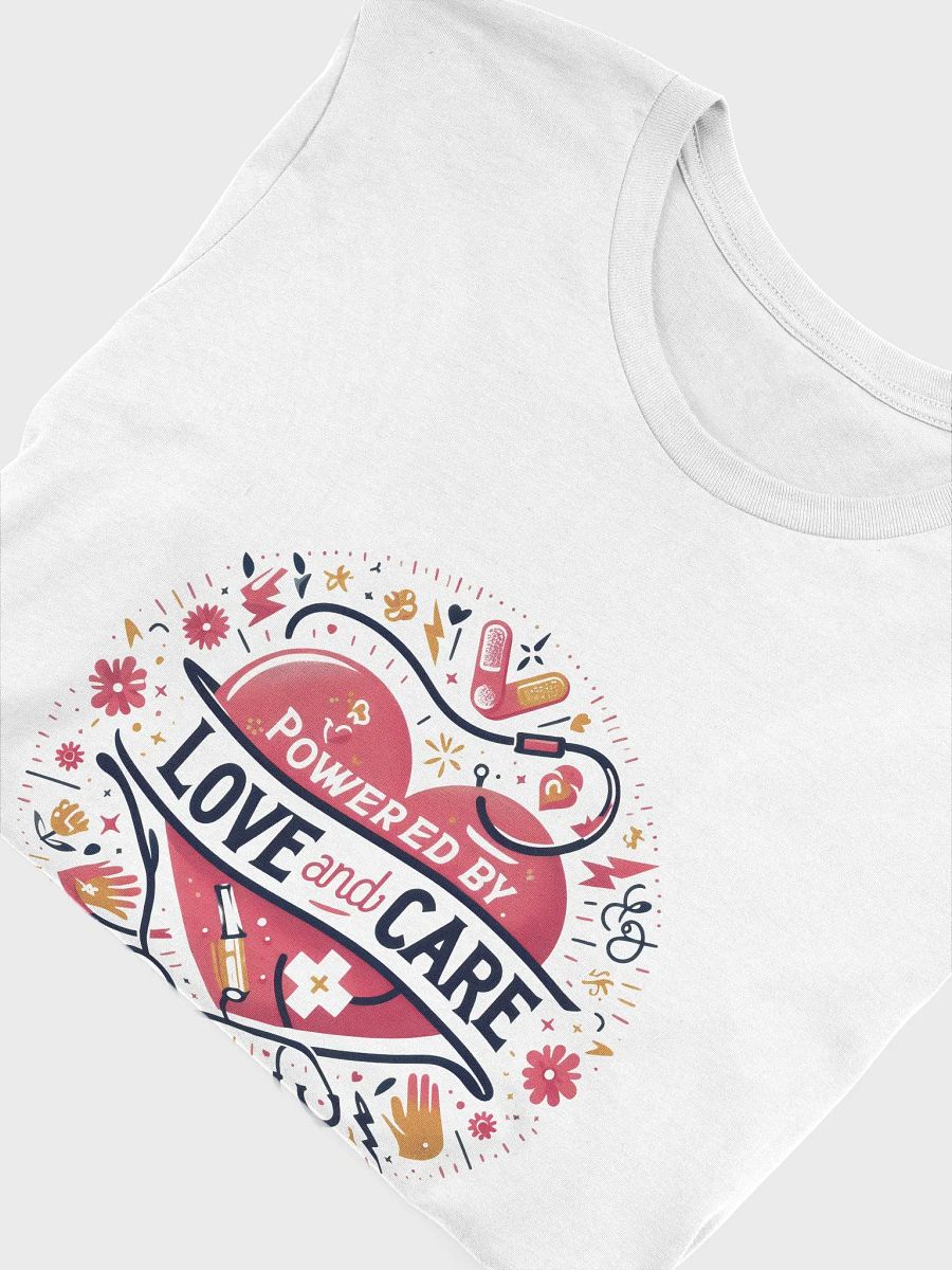 love and care heart shape design t-shirt product image (5)