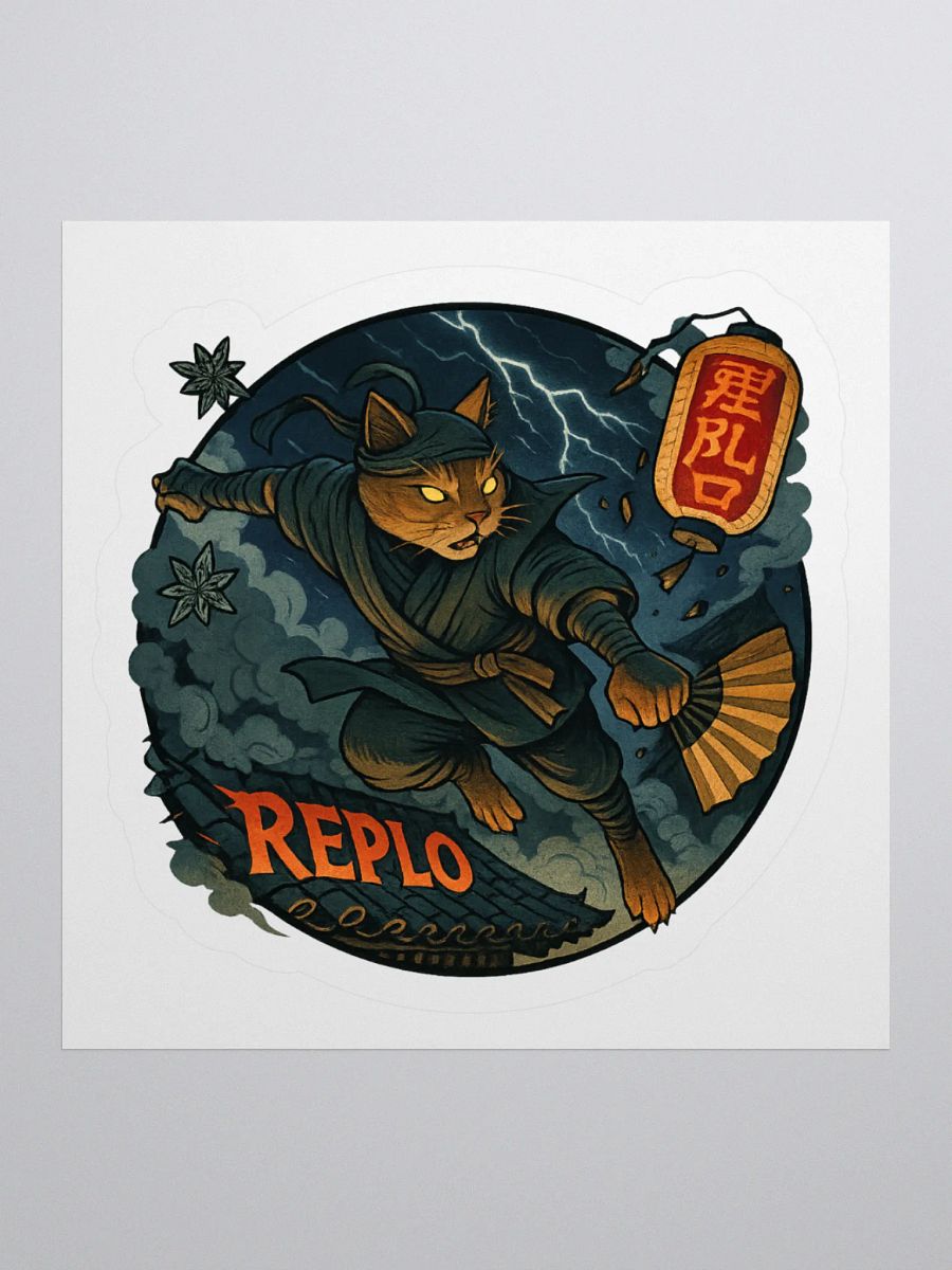 Replo Shadowpaw Ninja Sticker product image (3)