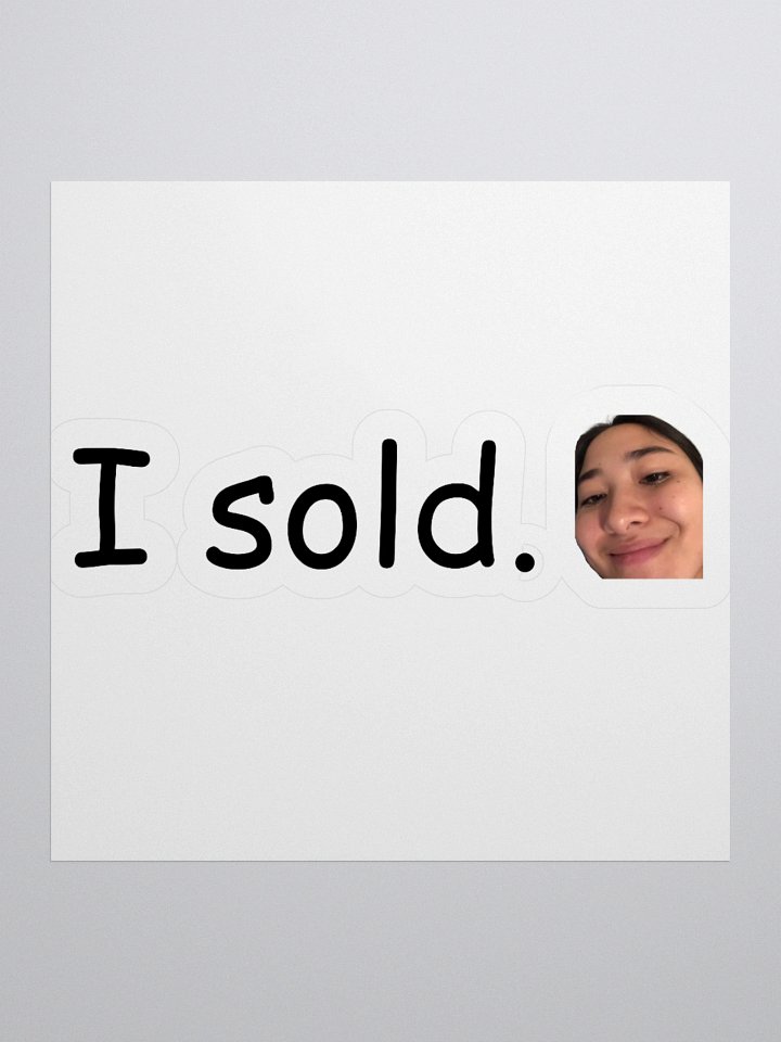 i sold sticker product image (1)