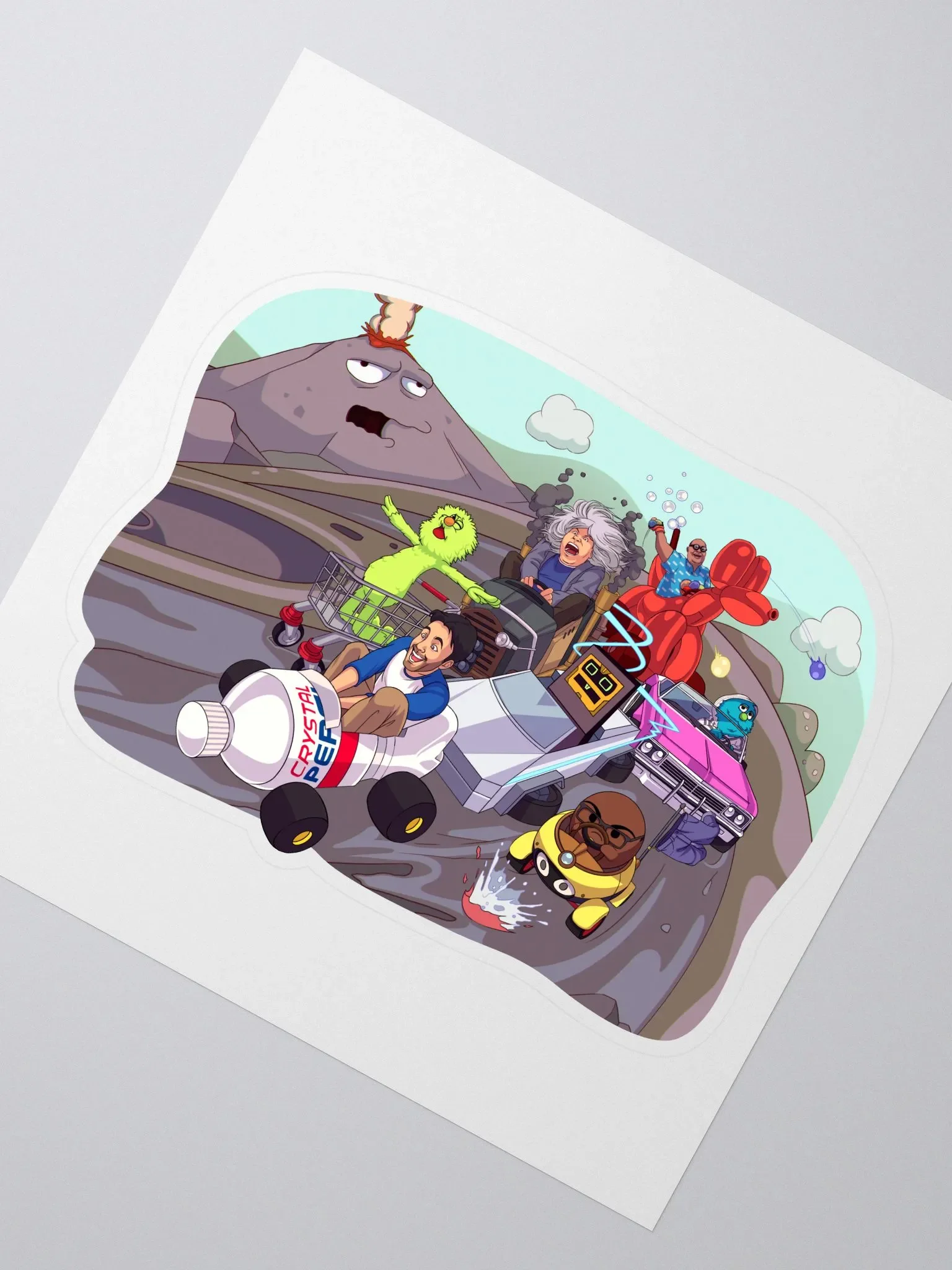 Mr. DeMaio Kart Sticker! product image (2)