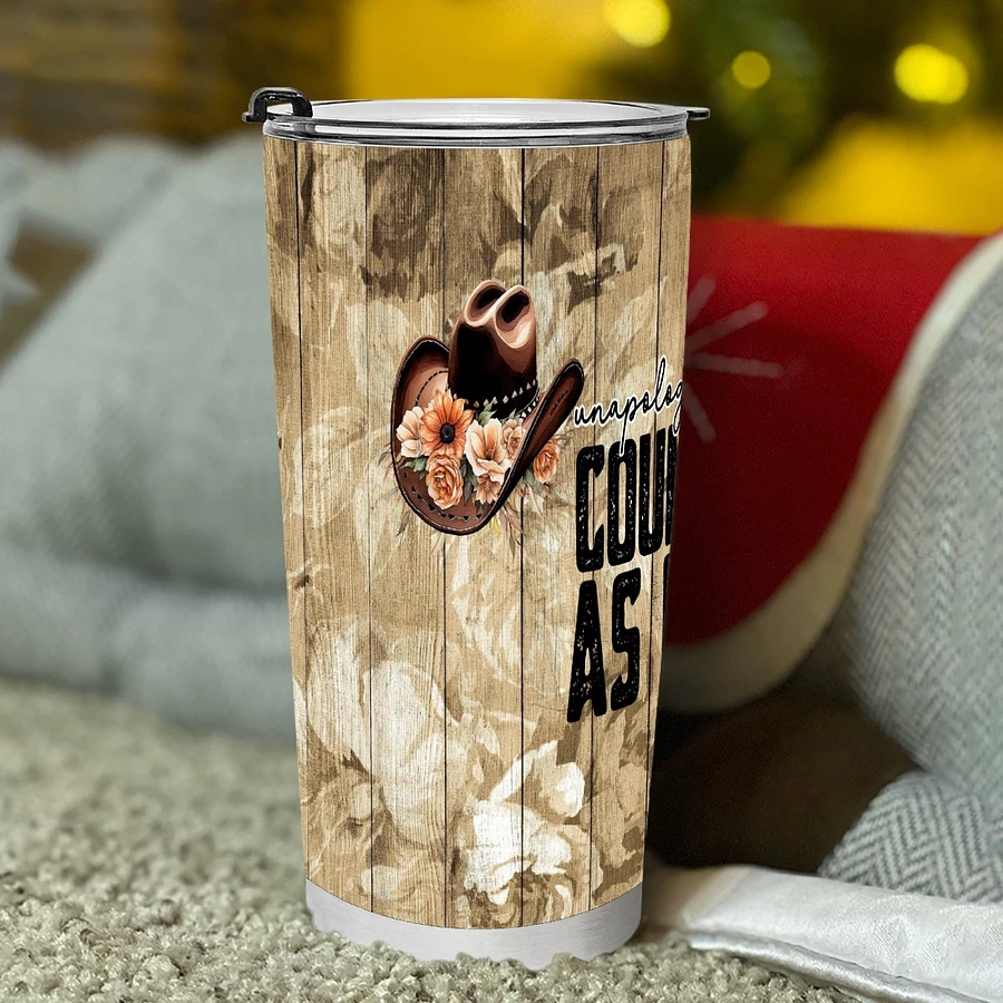 Floral Unapologetically Country 20oz Tumbler product image (3)
