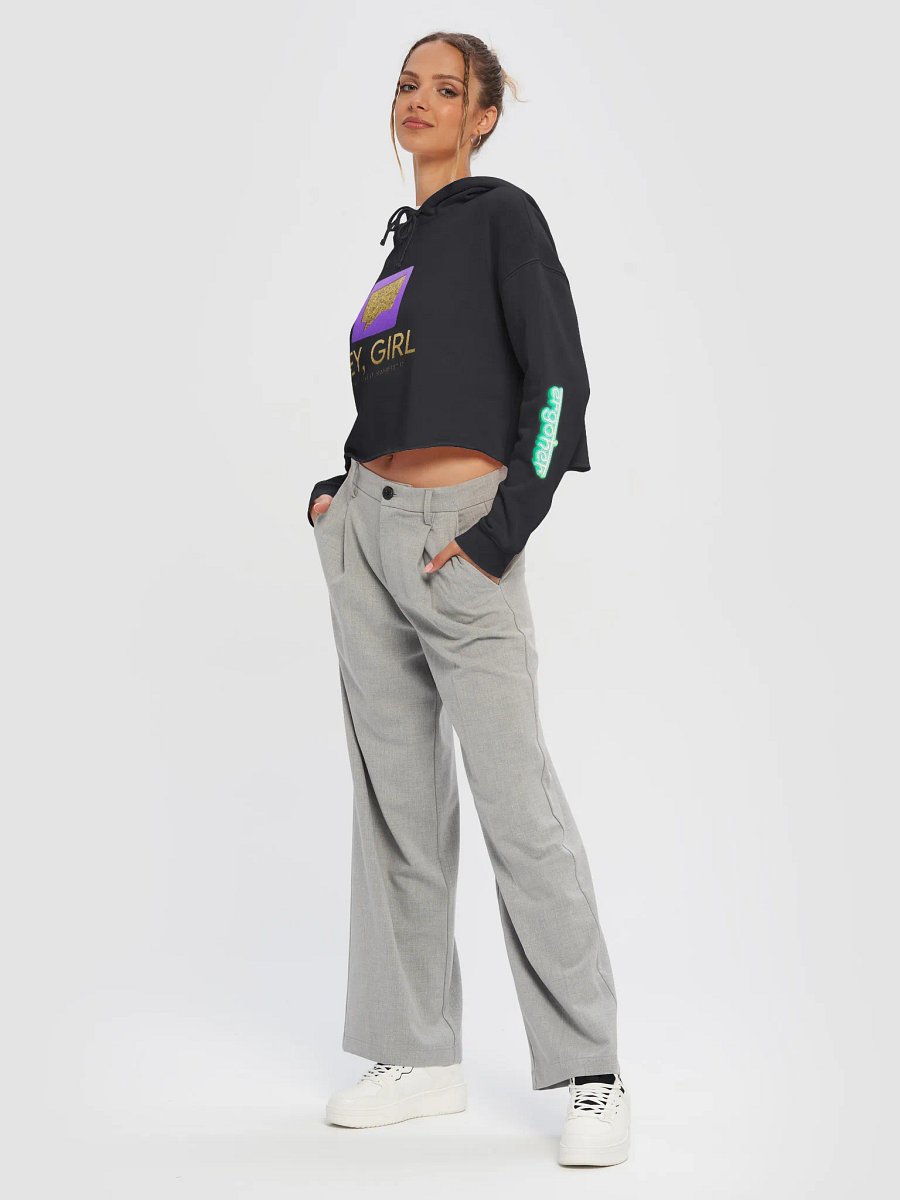 Hey Girl Legacy Crop Hoodie product image (35)