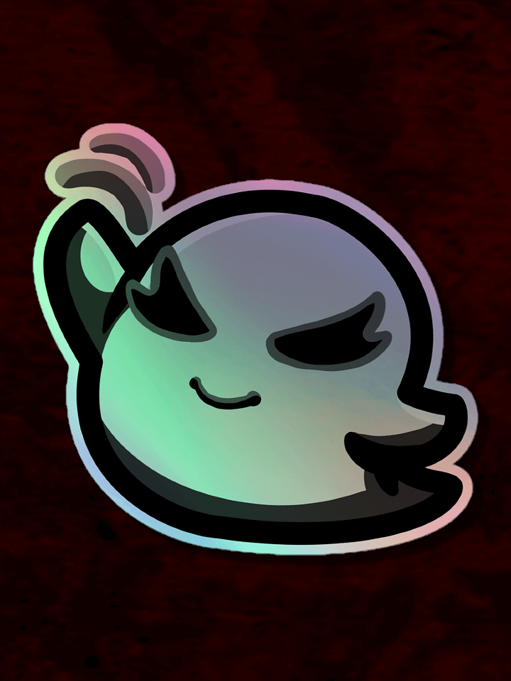HEY Hallowgraphic Sticker product image (1)