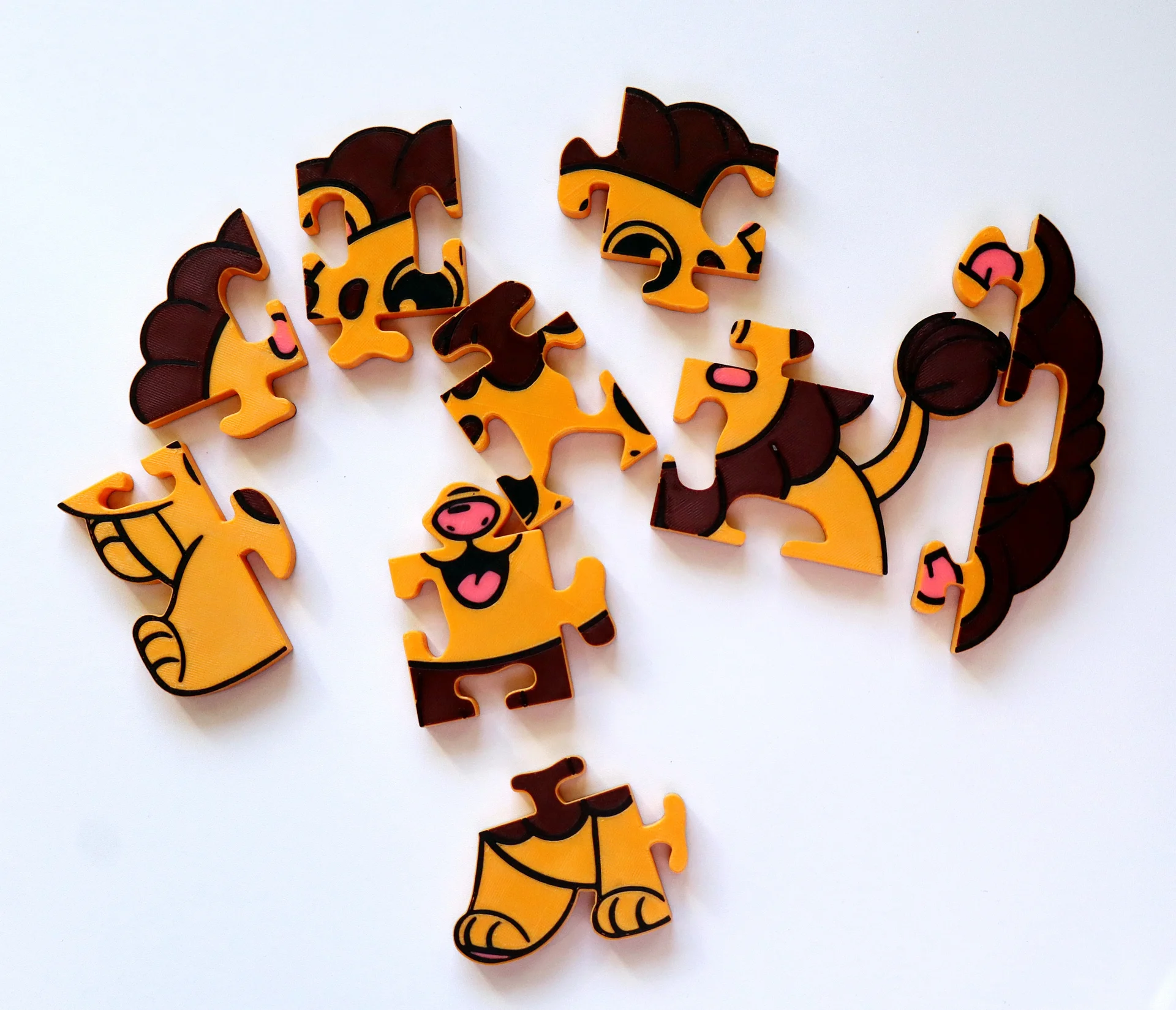 Lion 3D Printed Puzzle – A Roaring Good Time in Every Piece! product image (2)