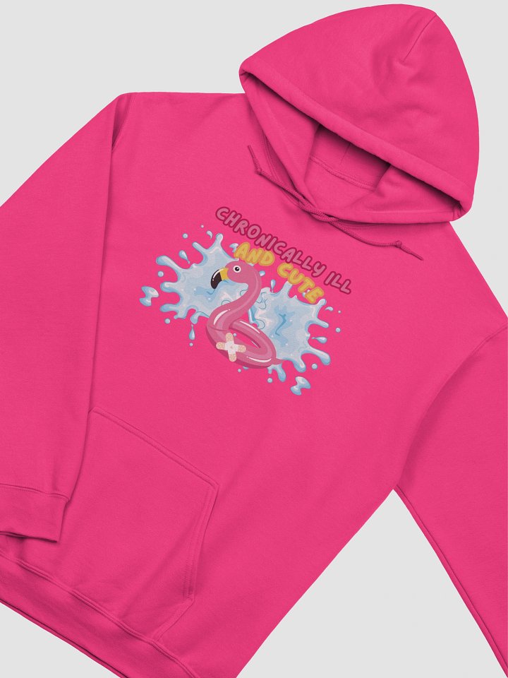 Summer Flamingo Chronically Ill and Cute Hoodie product image (9)