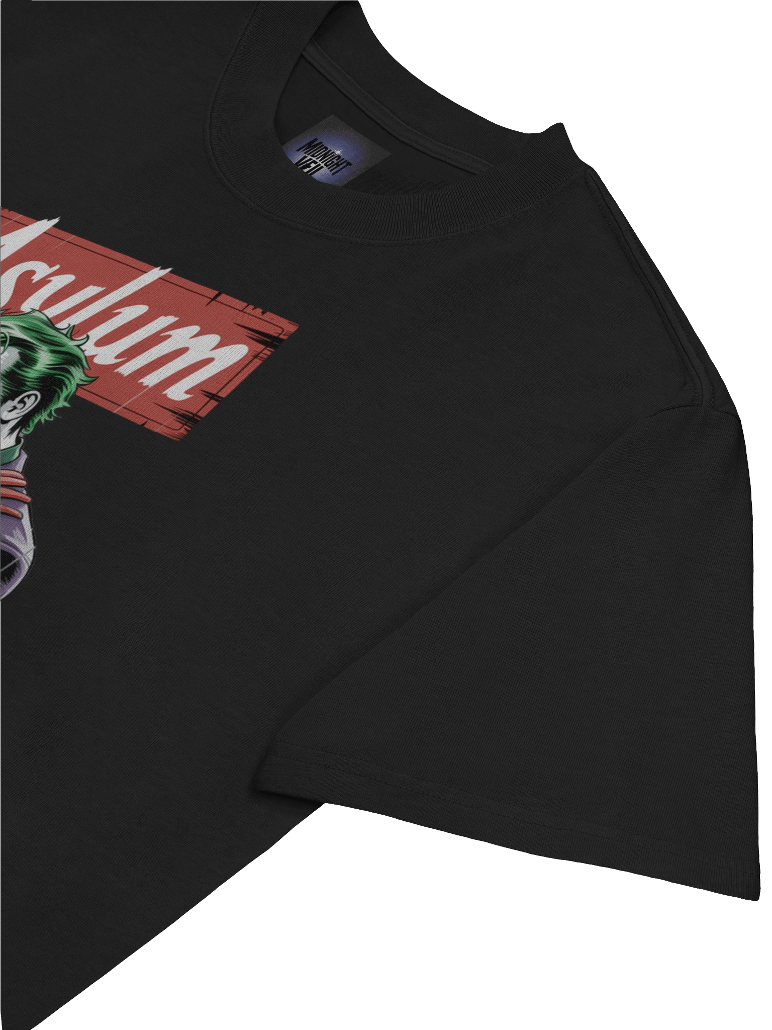 Joker & Harley Quinn 'The Asylum' Embrace Oversized Faded T-Shirt product image (7)