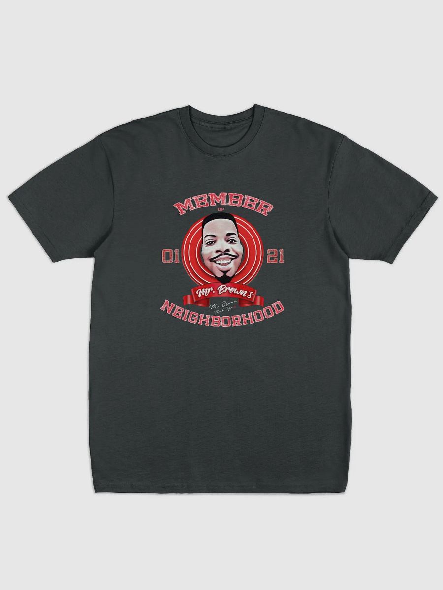 Mr. Brown's Neighborhood (Black Tee) product image (1)