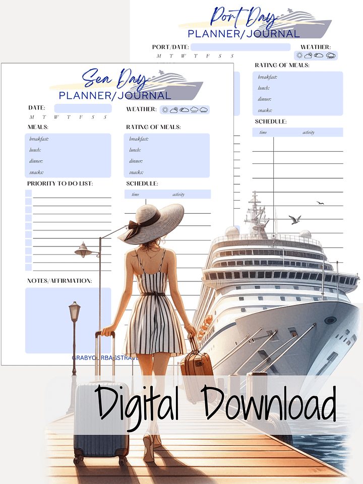 Sea Day/Port Day Planner – Maximize Your Onboard & Excursion Fun! product image (1)