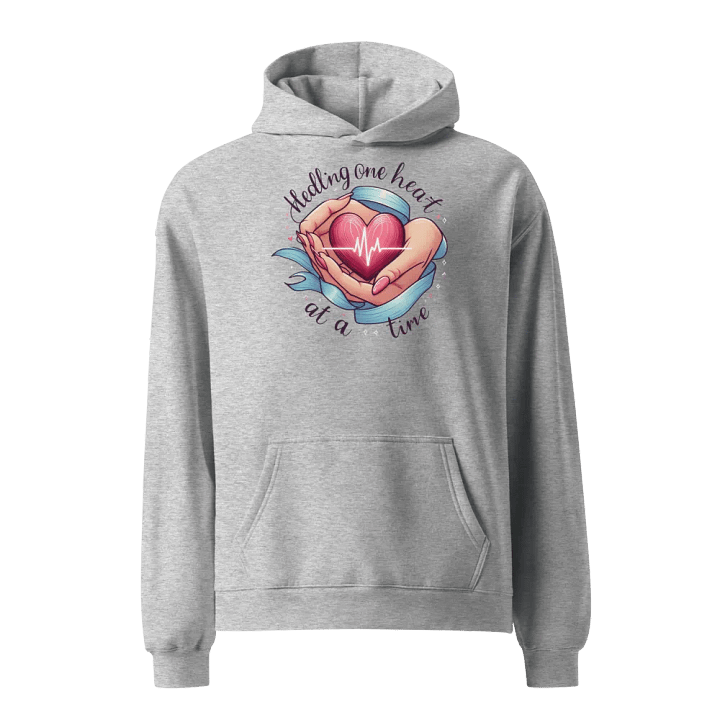 healing one heart at a time hoodie product image (1)