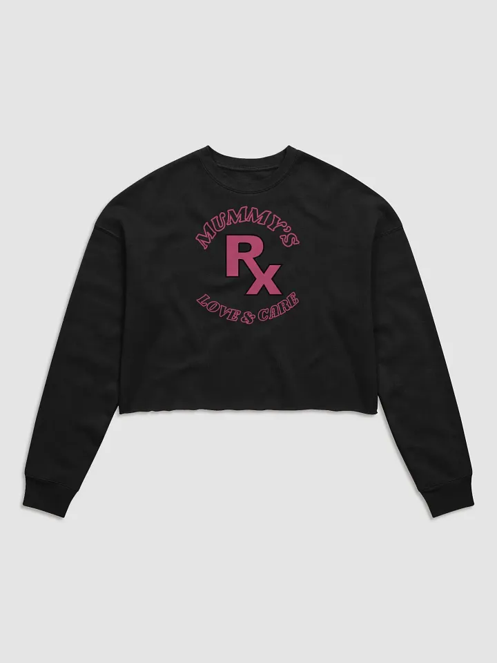 Mummy's Love & Care Pink Crop Sweatshirt product image (1)
