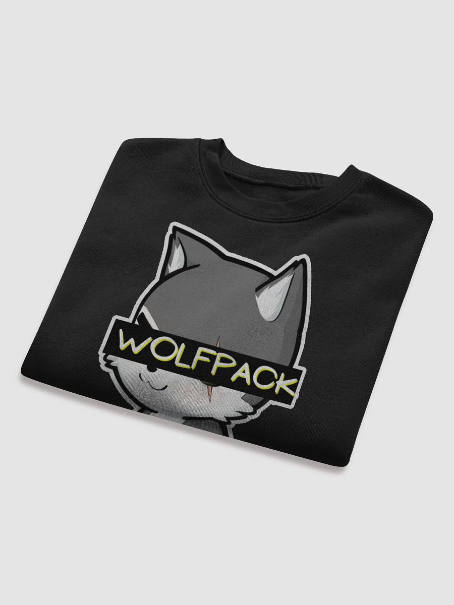 Women's WOLFPACK Crop Long Sleeve Shirt (Chibi Wolf) product image (8)