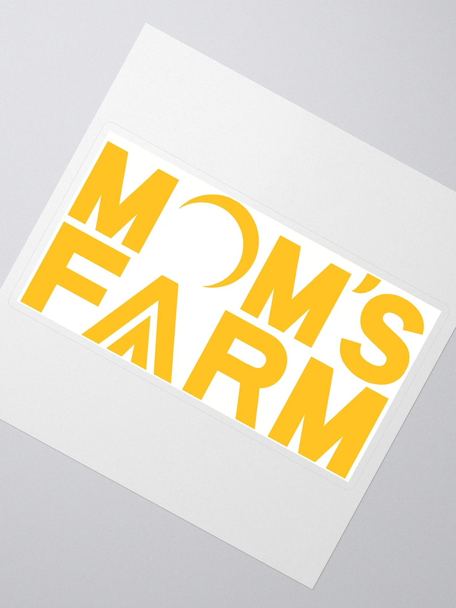 Mom's Farm Yellow Sticker product image (2)