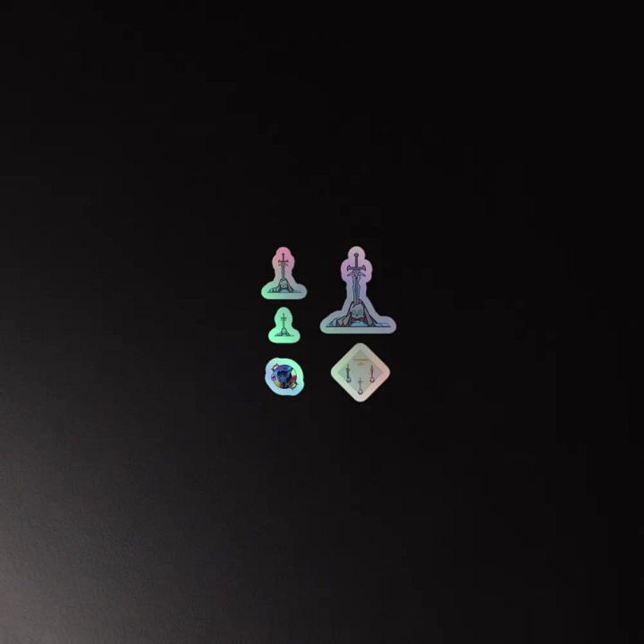Sword in the Skull - Lich Variation - Holo Sticker Sheet product image (4)