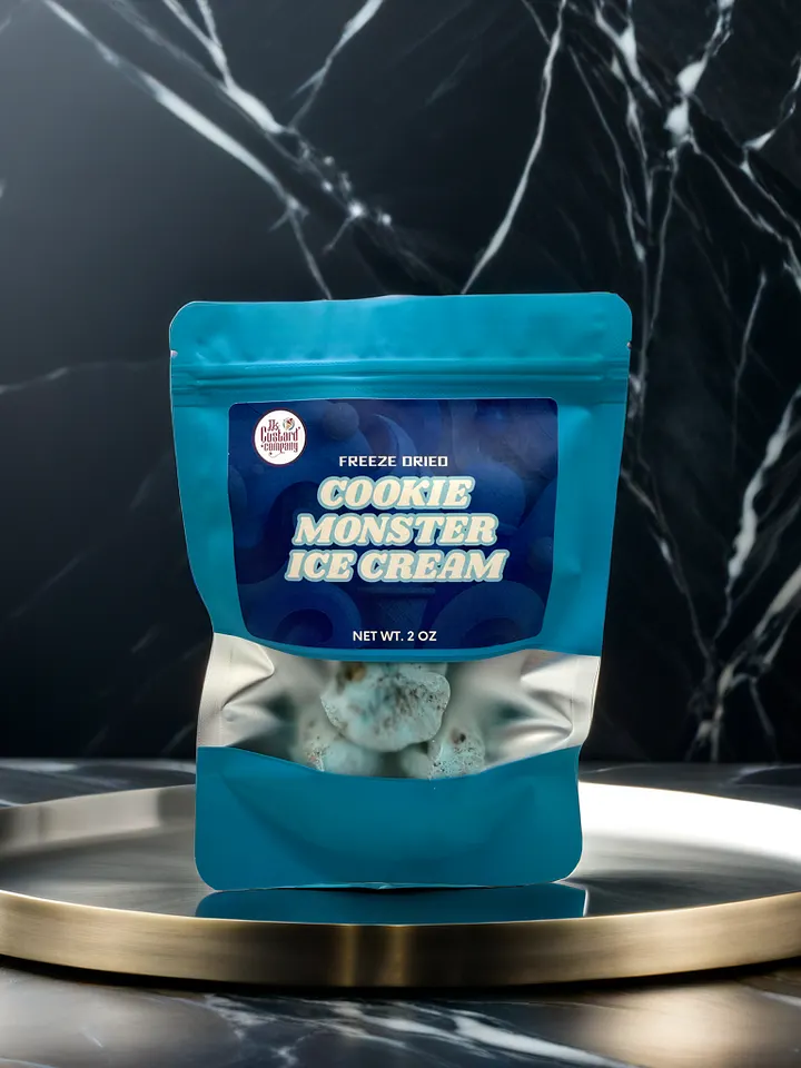 Cookie Monster Freeze Dried Ice Cream 🍪 (2oz) product image (2)