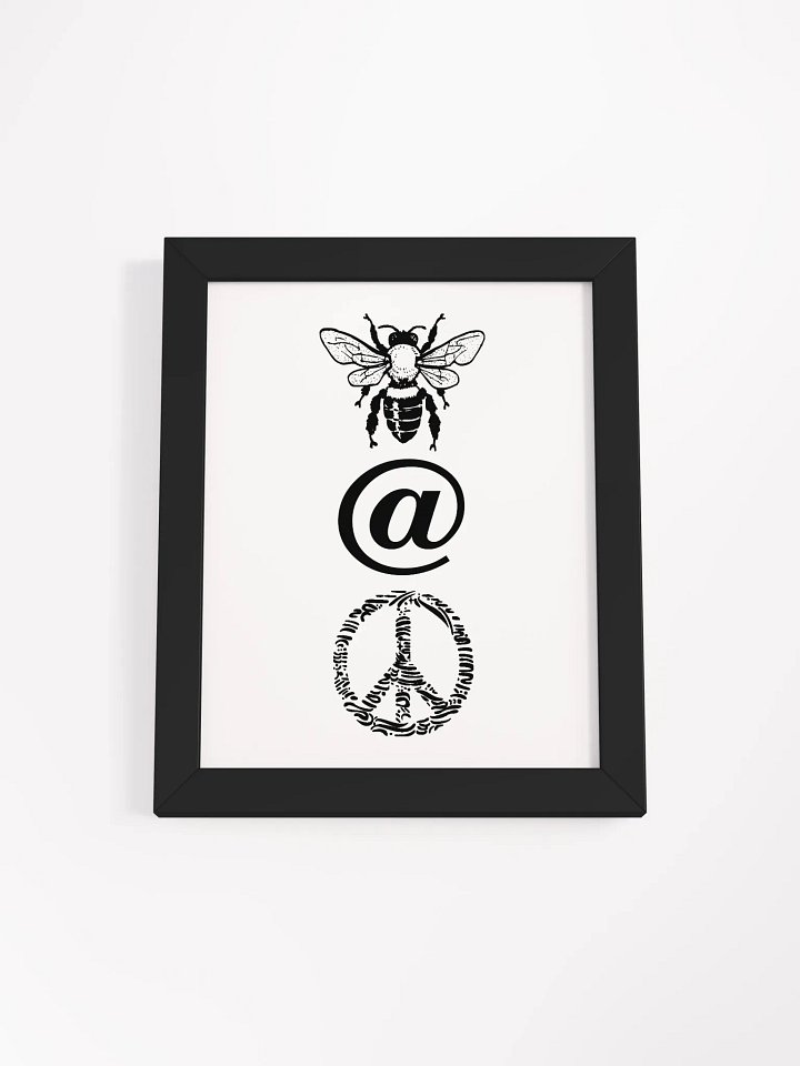 Divine Be @ Peace Framed Poster product image (1)
