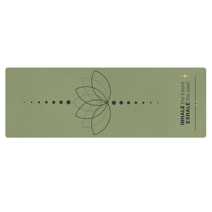 Tranquil Lotus Flow Yoga Mat product image (1)
