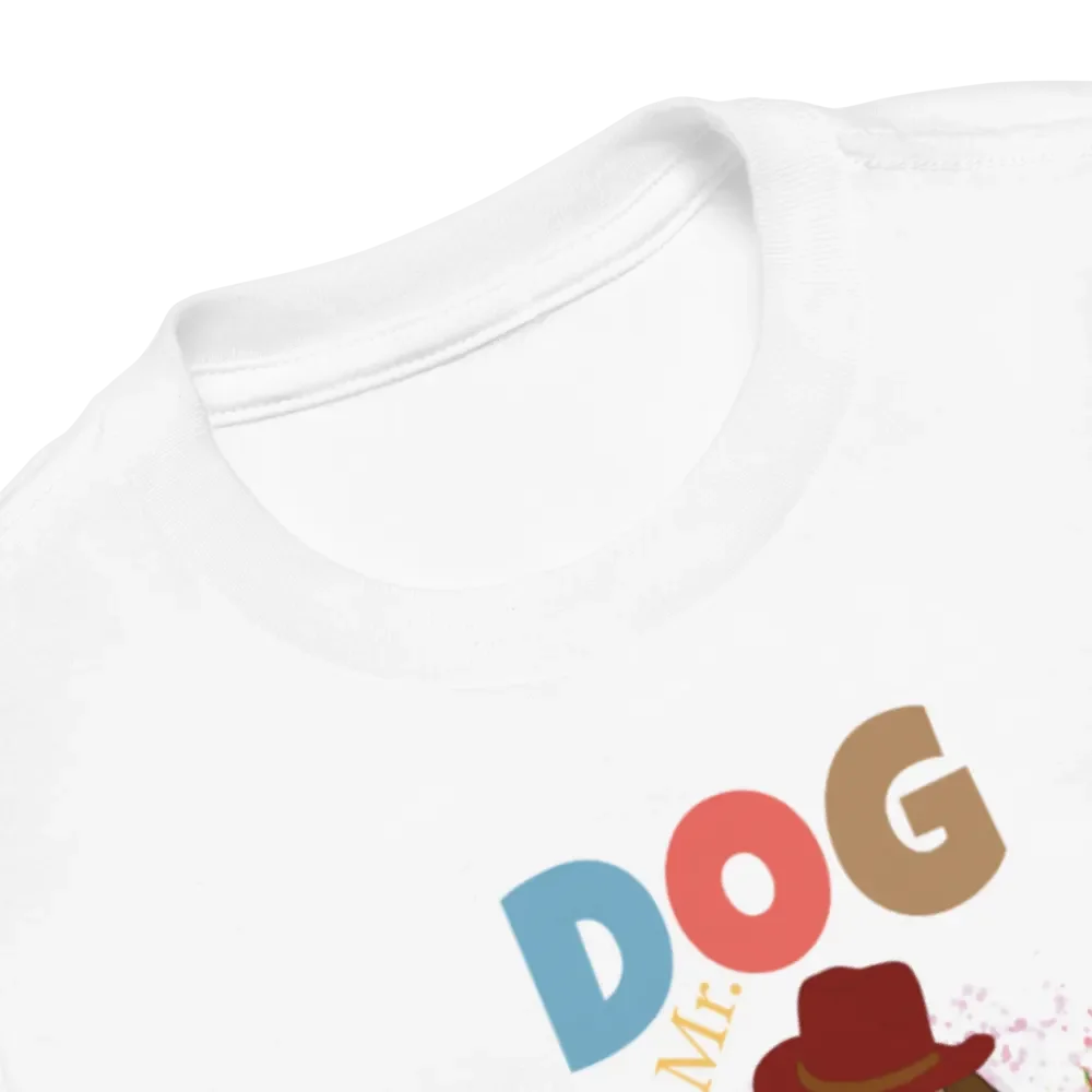 Mr. Dog Cute & Colorful Funny Toddler T-Shirt – Trendy Bella + Canvas Kids Gift product image (9)