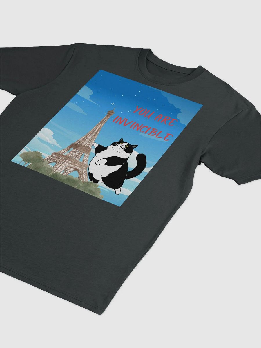 Invincible Feline Eiffel (Premium Heavyweight Tee) product image (3)