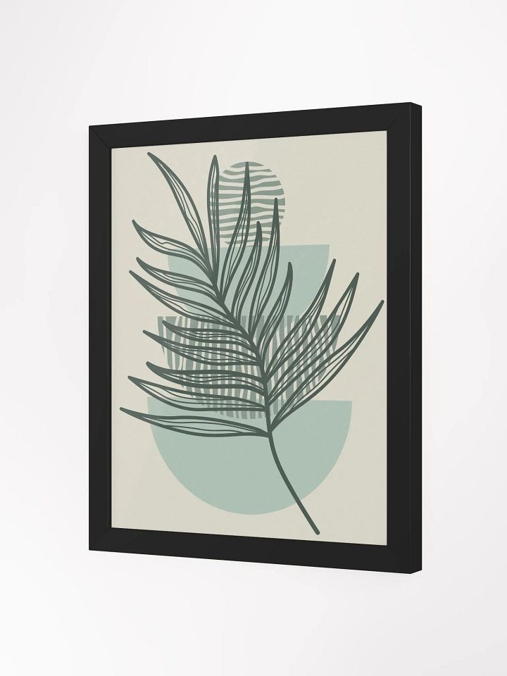 Abstract Greenery Framed Matte Poster product image (32)