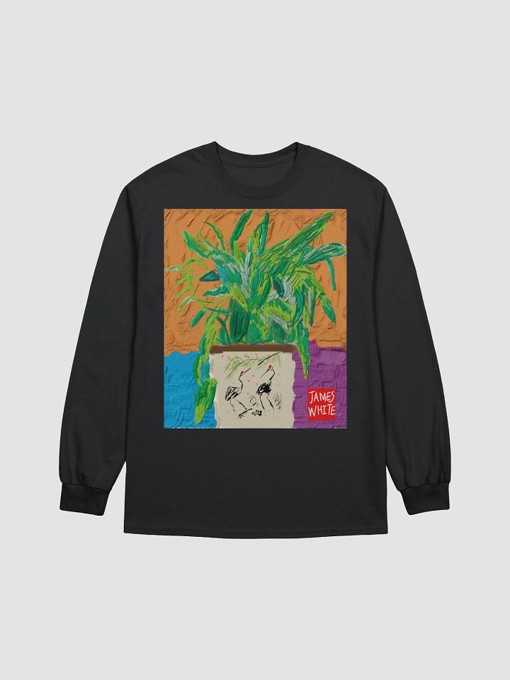 Gildan Ultra Cotton Long Sleeve T-Shirt: plant product image (3)