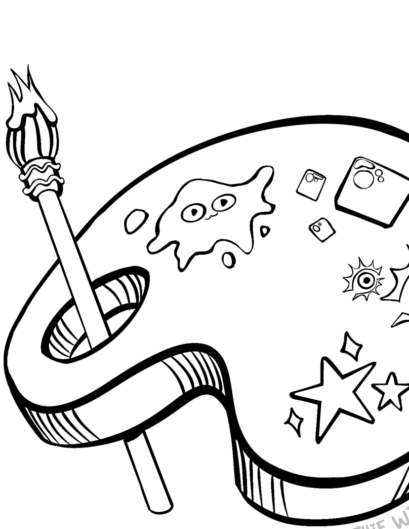 Printable Coloring sheet Vol. 2 product image (3)