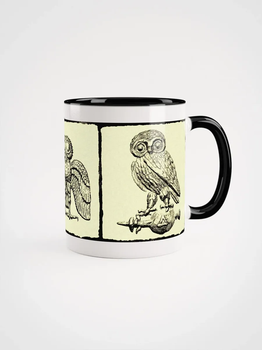 Iconic Athenian Owls Traditional Greek Art 3rd Century BC, Coffee & Tea Mug product image (3)